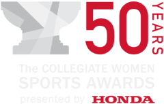 The Collegiate Women Sports Awards logo